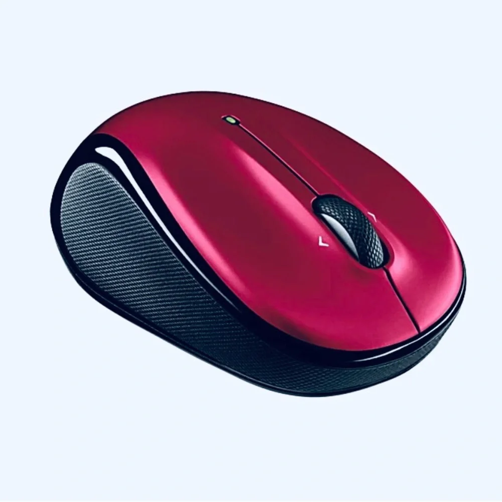 Logitech Burgundy Wireless Mouse M235
